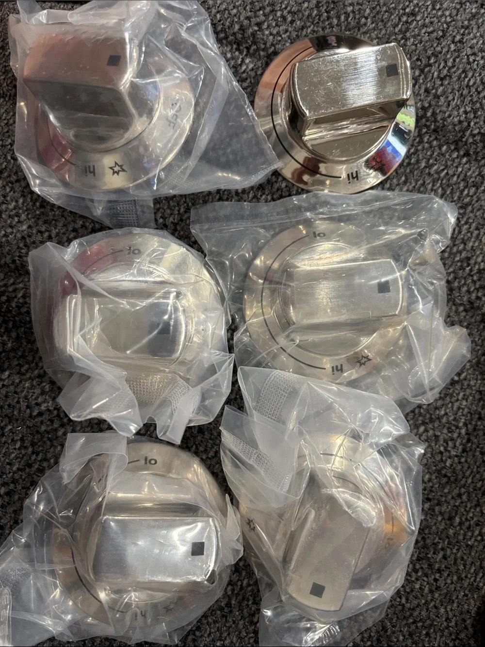 Replace your worn or broken range control knob with this durable LENGSHIKEJI rep